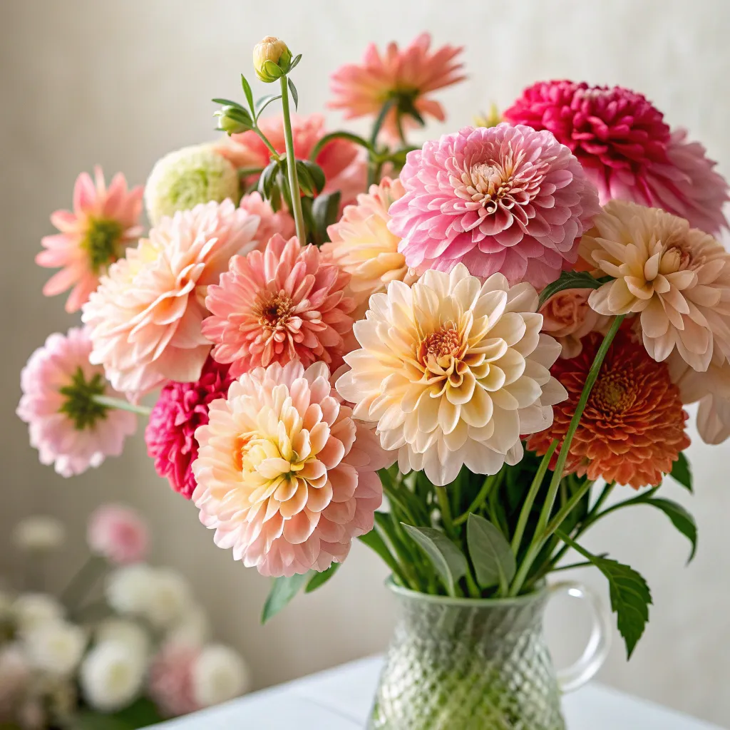A beautiful bouquet of Mythralune flowers